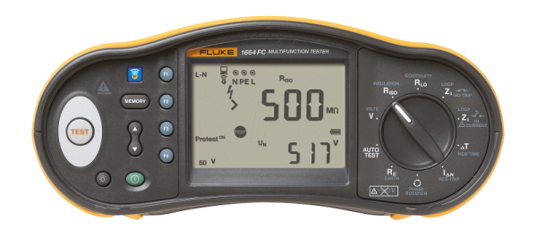 Fluke 1664FC UK Multifunction Installation Tester Fluke 1664FC UK Multifunction Installation Tester