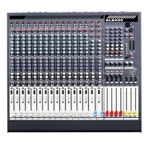 Allen & Heath 14 Mono, 2 Stereo Inputs 4 Bus Live Mixer Allen & Heath 14 Mono, 2 Stereo Inputs 4 Bus Live Mixer