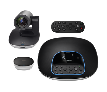 Logitech Group Video Conferencing – Professional HD Conferencing System for Large Rooms