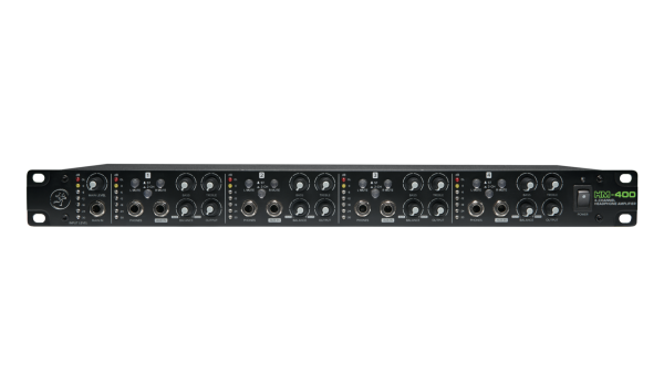 Mackie HM-400 Rack-Mountable 4-Channel Headphone Amplifier Mackie HM-400 Rack-Mountable 4-Channel Headphone Amplifier