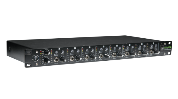 Mackie HM-800 Rack-Mountable 8-Channel Headphone Amplifier Mackie HM-800 Rack-Mountable 8-Channel Headphone Amplifier