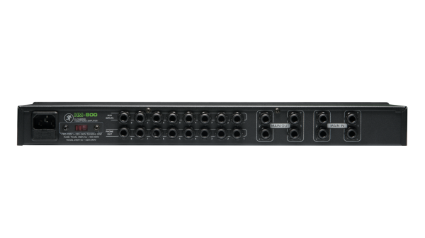 Mackie HM-800 Rack-Mountable 8-Channel Headphone Amplifier Mackie HM-800 Rack-Mountable 8-Channel Headphone Amplifier