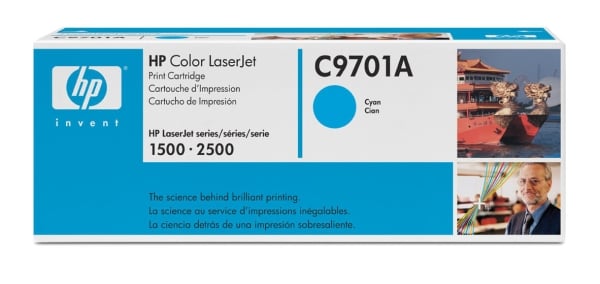 HP 121A Color LaserJet C9701A Cyan Original Print Cartridge HP 121A Color LaserJet C9701A Cyan Original Print Cartridge