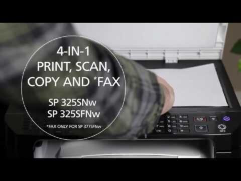 Ricoh Multifunction Printer SP 325SNw Ricoh Multifunction Printer SP 325SNw