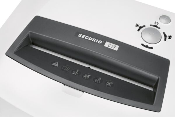 Buy HSM Securio C18 - 3.9mm Strip Cut Shredder in Dubai, Sharjah, Abu Dhabi, Ajman, Al Ain, Ras Al Khaimah, Fujairah, Umm al Quwain, UAE Buy HSM Securio C18 - 3.9mm Strip Cut Shredder in Dubai, Sharjah, Abu Dhabi, Ajman, Al Ain, Ras Al Khaimah, Fujairah, Umm al Quwain, UAE