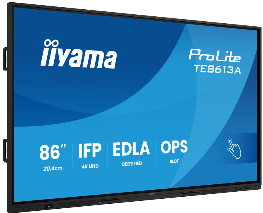 iiyama ProLite 86-inch 4K UHD Interactive Flat Panel – TE8613A-B2AG
