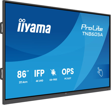 iiyama TN8605A-B1AG 86-inch 4K OS-free interactive flat panel
