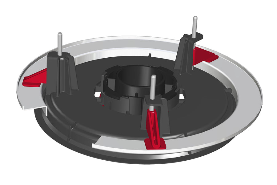 Biamp Parlé TCM-X-FM Black Flush-Mount Kit – 920-10116-10000
