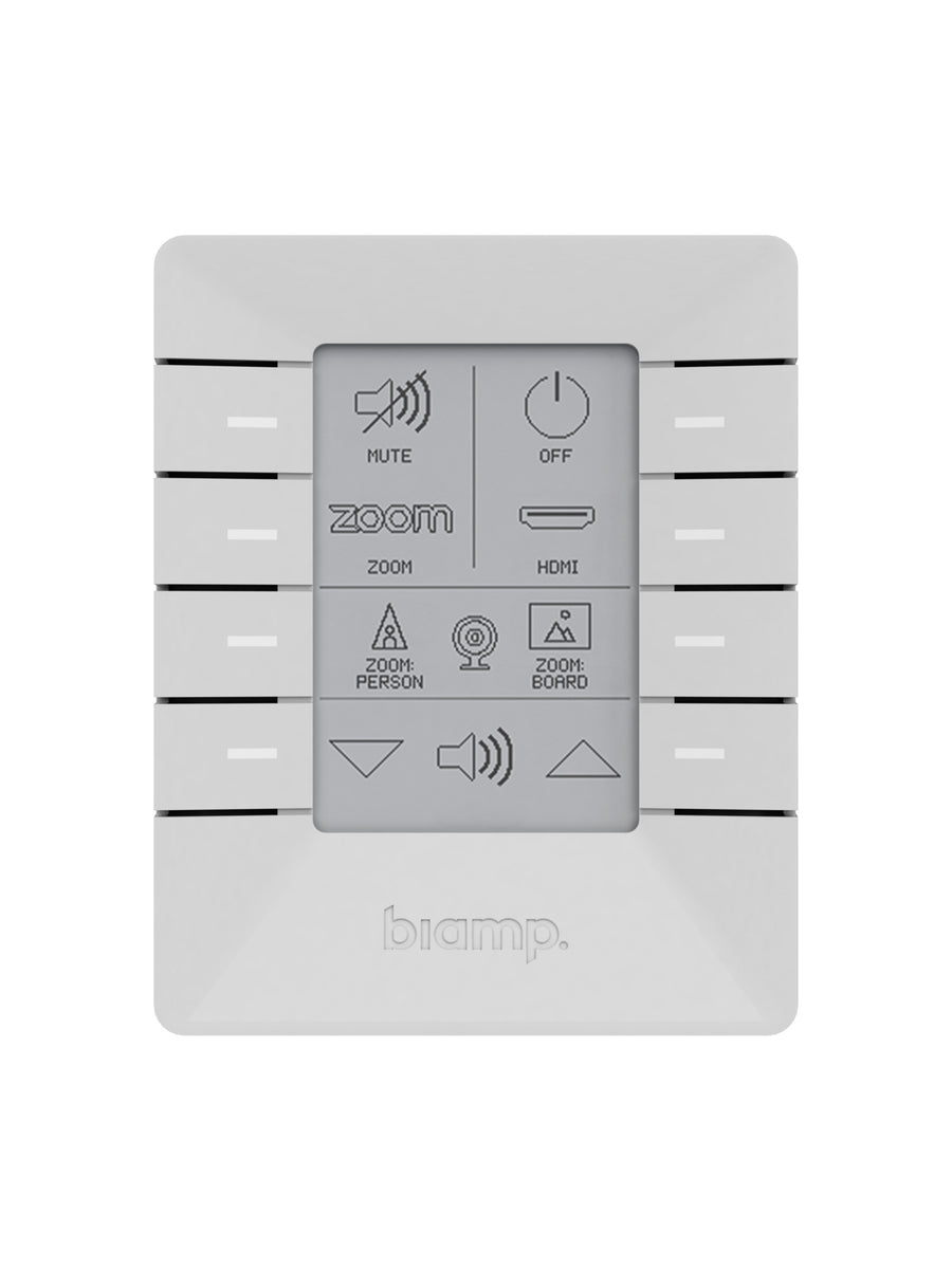 Biamp Impera Uniform Room Control Pad – 8U