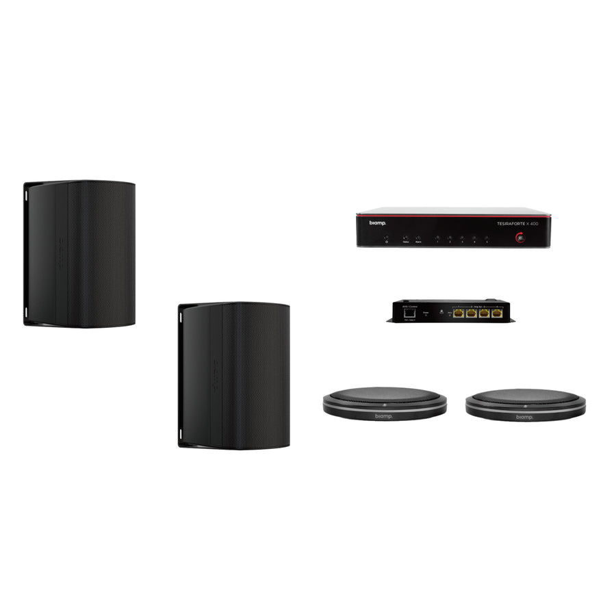 Biamp Meeting Room Bundle Video Conferencing System – MRB-L-X400-T-DXS5