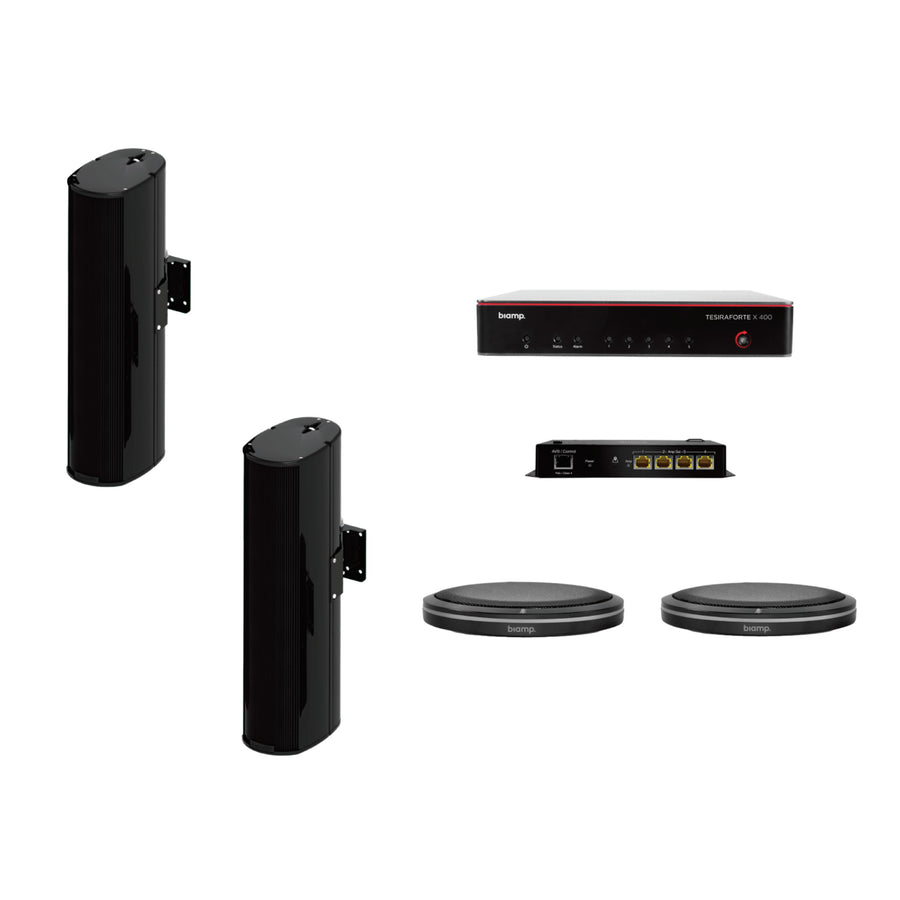 Biamp Meeting Room Bundle Video Conferencing System – MRB-L-X400-T-ENT206