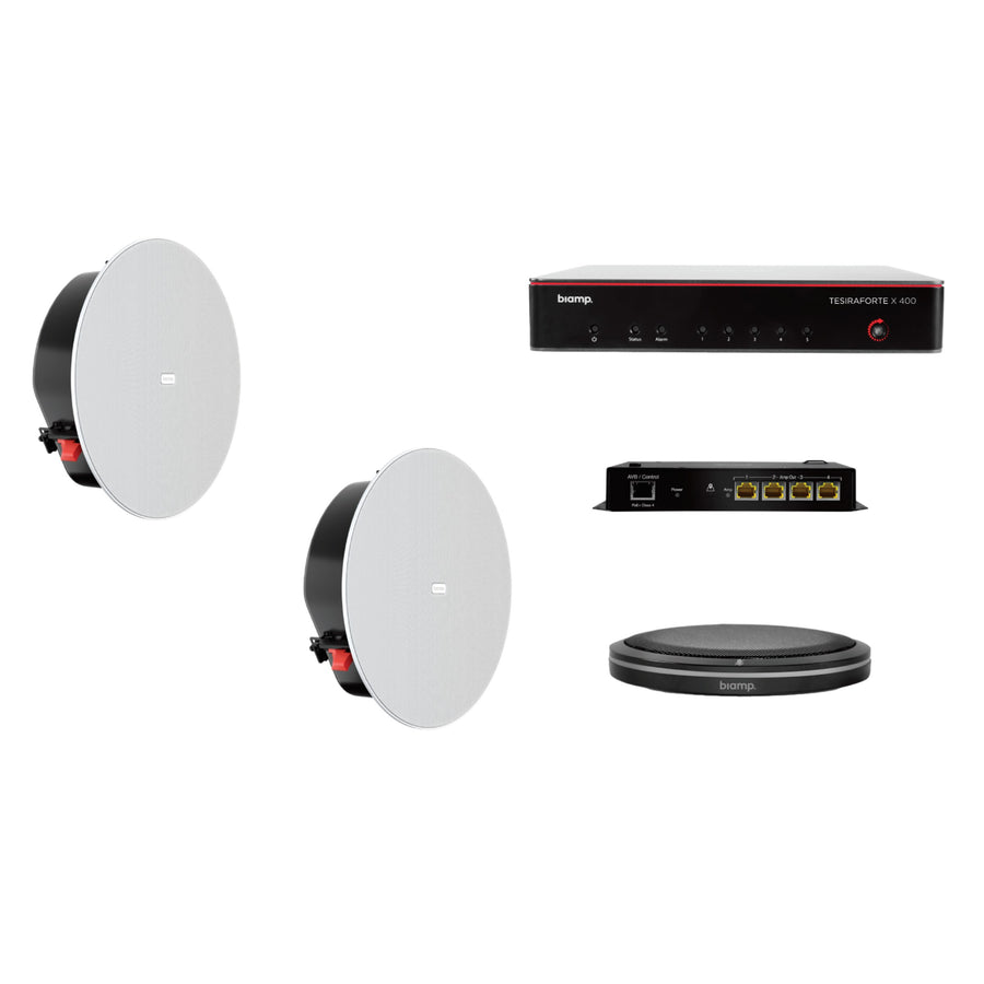 Biamp Meeting Room Audio Bundle – MRB-M-X400-T-CIC6LP