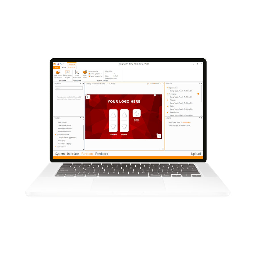 Biamp Project Designer AV Control Software – 900.0128
