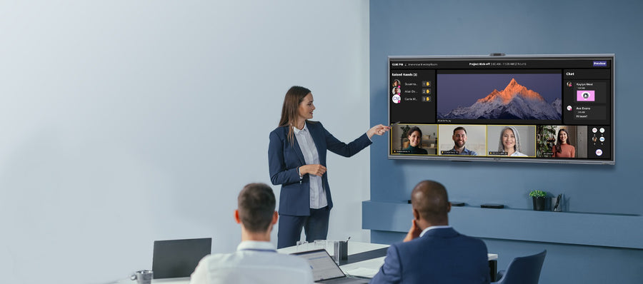 MAXHUB XBoard for Microsoft Teams Rooms 55-inch Interactive Flat Panel – V555T