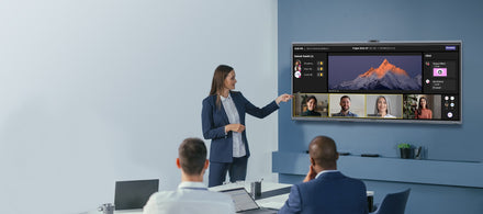 MAXHUB XBoard V555T 55-inch interactive flat panel for Microsoft Teams Rooms