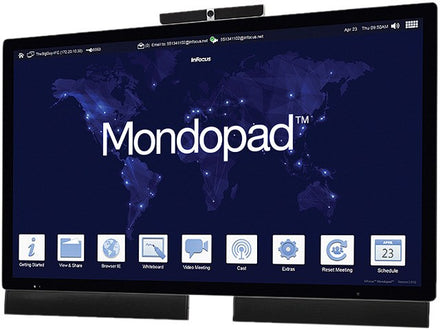 InFocus INF6522 65-inch interactive flat panel with video conferencing camera