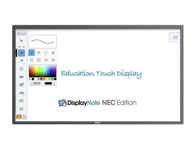 NEC MultiSync E Series 65-inch Infrared Touch Interactive Flat Panel – E651-T