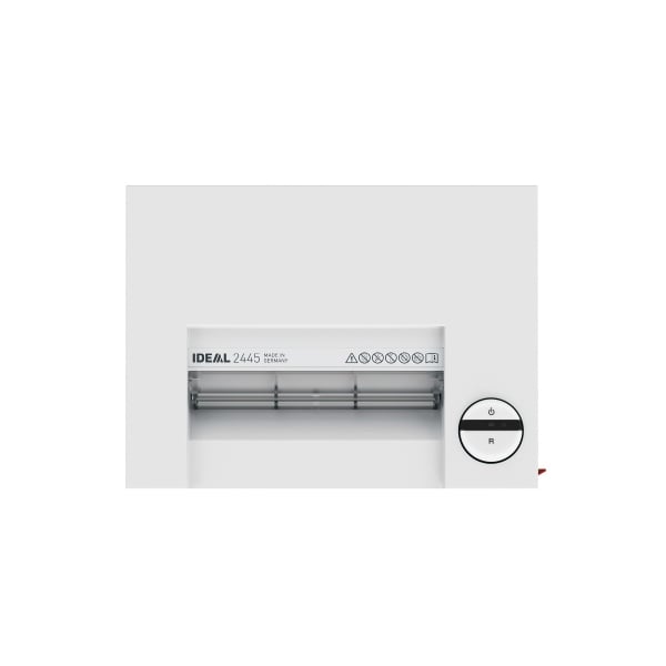 IDEAL 2445-CC 4 X 40MM Cross Cut Paper, Clips And Plastic Card Shredder IDEAL 2445-CC 4 X 40MM Cross Cut Paper, Clips And Plastic Card Shredder