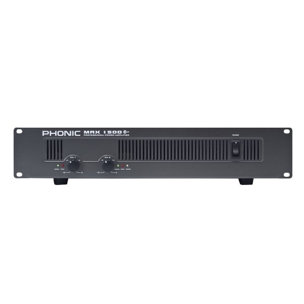 Phonic MAX1000 300Wx2 @4Ohms Power Amplifier Phonic MAX1000 300Wx2 @4Ohms Power Amplifier