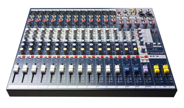 Soundcraft EFX12 Channel Lexicon Effects Audio Mixers Soundcraft EFX12 Channel Lexicon Effects Audio Mixers