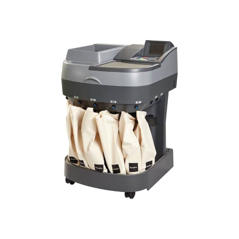 Mach™ 9e WAVE™ Coin Sorter & Counter | SKU: Mach™ 9e WAVE™ | Glory Global