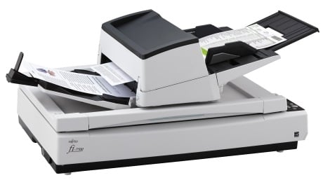 Ricoh Fi-7700 Color Duplex 100 PPM A3 Simplex With Flatbed Document Scanner Ricoh Fi-7700 Color Duplex 100 PPM A3 Simplex With Flatbed Document Scanner
