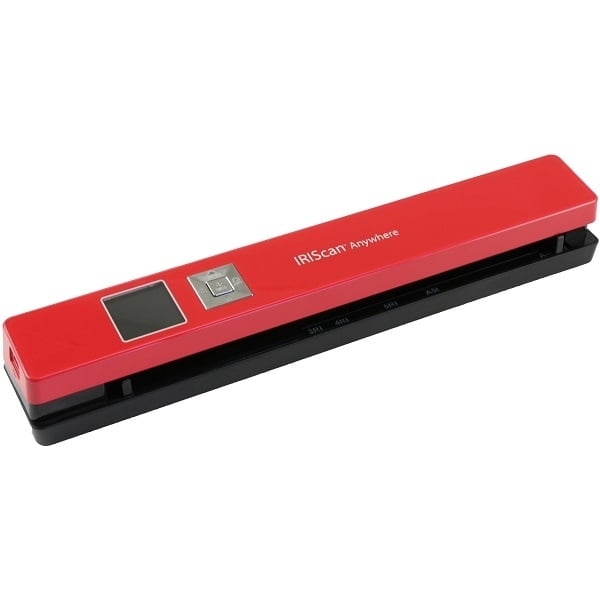 IRIS IRIScan Anywhere 5 Portable Scanner- Red IRIS IRIScan Anywhere 5 Portable Scanner- Red