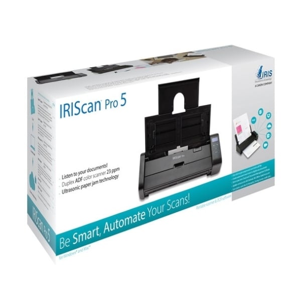 IRIS 459037 IRIScan Pro 5 File Duplex Desktop Scanner IRIS 459037 IRIScan Pro 5 File Duplex Desktop Scanner