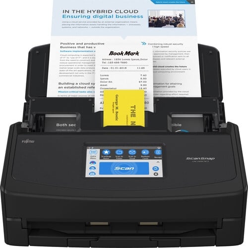 Ricoh ScanSnap iX1600 Versatile Cloud Enabled Document Scanner