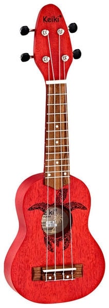 Ortega K1-RD Keiki Soprano Ukulele Satin RED Finish Ortega K1-RD Keiki Soprano Ukulele Satin RED Finish