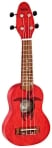 Ortega K1-RD Keiki Soprano Ukulele Satin RED Finish Ortega K1-RD Keiki Soprano Ukulele Satin RED Finish
