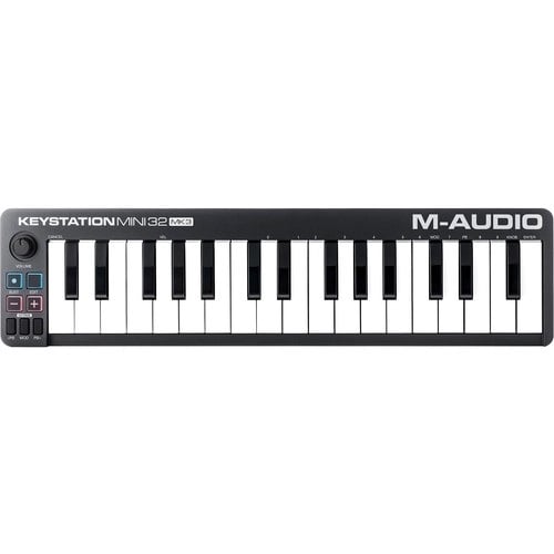 M-Audio Keystation Mini 32 MK3 Portable Mini-USB MIDI Controller M-Audio Keystation Mini 32 MK3 Portable Mini-USB MIDI Controller