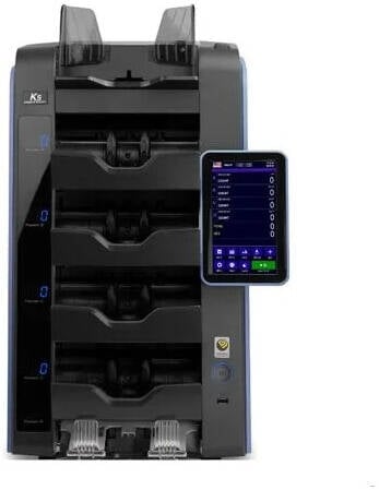 Kisan K5 Desktop Fitness Sorter High-Speed 4+1 Pocket Banknote Counter for Currency Sorting & Counting Kisan K5 Desktop Fitness Sorter High-Speed 4+1 Pocket Banknote Counter for Currency Sorting & Counting