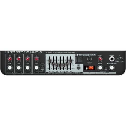 Behringer KXD15 4-Channel PA System & Keyboard Amplifier Behringer KXD15 4-Channel PA System & Keyboard Amplifier