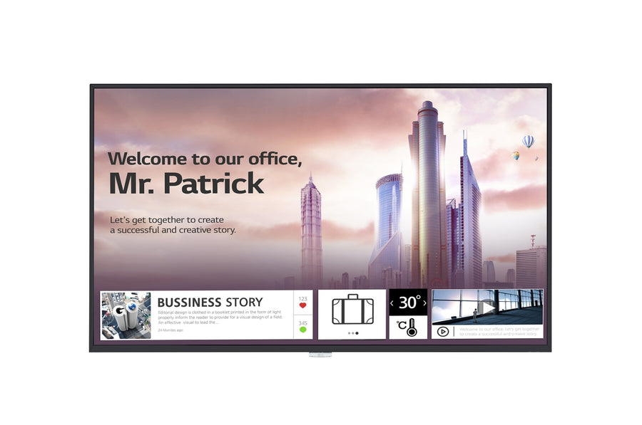 LG 43-inch 4K UHD Digital Signage Display – 43UH5F-H