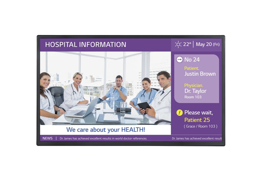LG 32-inch Standard Signage Display for Hospitals – 32ML5K
