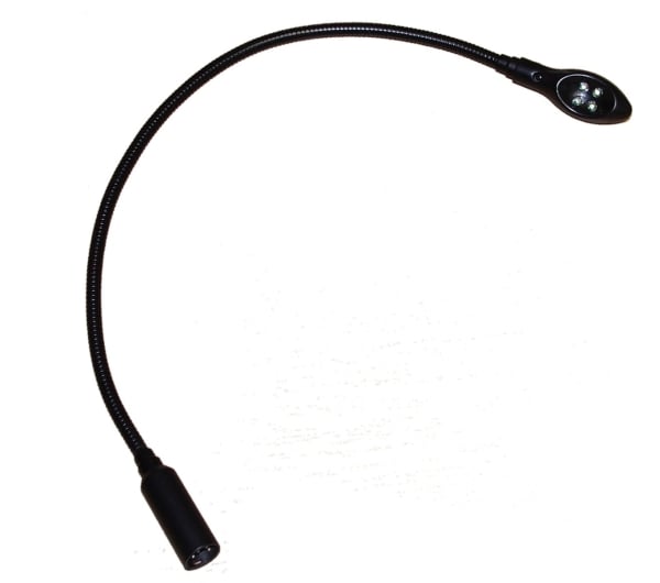 Allen & Heath 18" Gooseneck 90 degree 4 pin LED Lamp