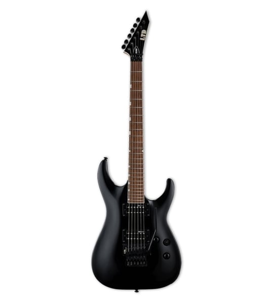 ESP LMH200BLK LTD MH200 With Floyd Rose Black Finish Guitar ESP LMH200BLK LTD MH200 With Floyd Rose Black Finish Guitar