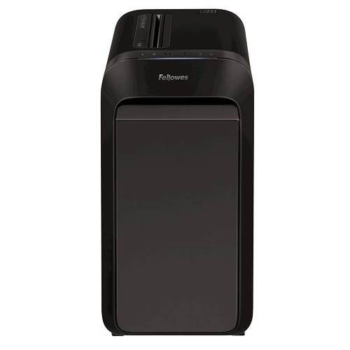 Fellowes Powershred LX221 Micro-Cut Shredder - Black Fellowes Powershred LX221 Micro-Cut Shredder - Black