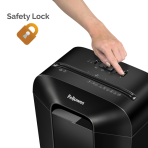 Fellowes Powershred LX50 9 Sheet Cross-Cut Shredder Fellowes Powershred LX50 9 Sheet Cross-Cut Shredder