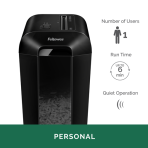 Fellowes Powershred® LX65 Cross Cut Shredder Fellowes Powershred® LX65 Cross Cut Shredder
