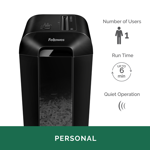 Fellowes Powershred® LX65 Cross Cut Shredder Fellowes Powershred® LX65 Cross Cut Shredder