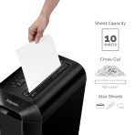 Fellowes Powershred® LX65 Cross Cut Shredder Fellowes Powershred® LX65 Cross Cut Shredder