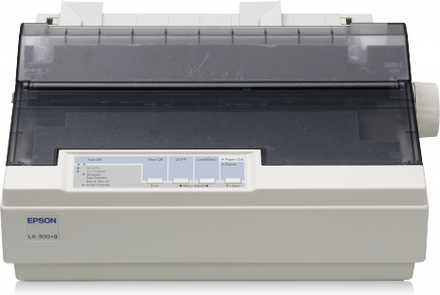 Epson LX-300+II (W. USB) 110V Compact Dot Matrix Printer