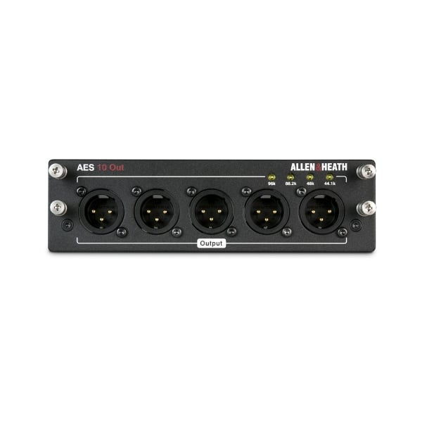 Allen & Heath M-DL-AES10O-A 10 Outputs dLive Systems Card