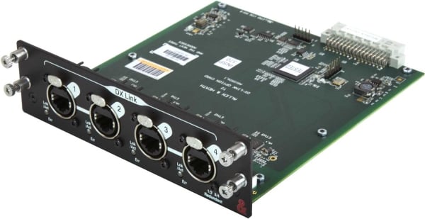 Allen & Heath 4 DX Ports Parallel Mode 128 I/O DX Link Card Allen & Heath 4 DX Ports Parallel Mode 128 I/O DX Link Card