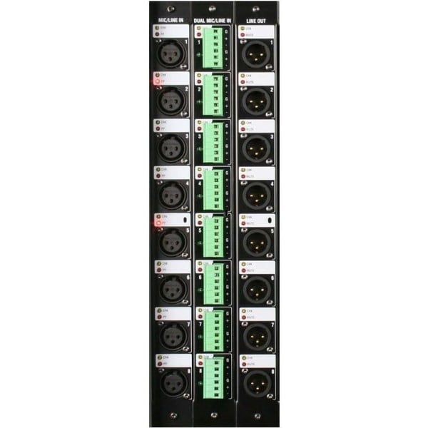 Allen & Heath 8 Remote Contollable Preamps Dual Mic In Module Allen & Heath 8 Remote Contollable Preamps Dual Mic In Module