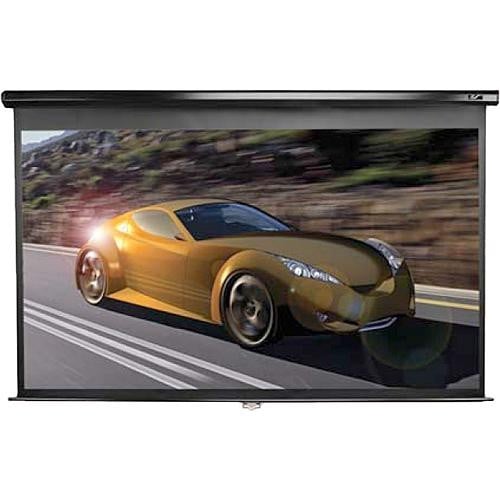 Elite Screens M94UWX 94" Manual Projection Screen – 16:10, MaxWhite