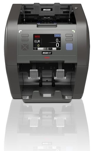 Magner 165 Multi Currency Mix Value with Counterfeit Detection Counting Machine Magner 165 Multi Currency Mix Value with Counterfeit Detection Counting Machine