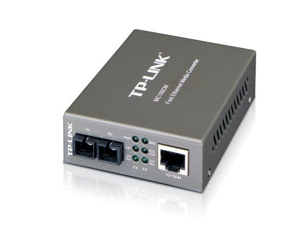 TP-Link MC100CM 10/100Mbps Multi-Mode Media Converter TP-Link MC100CM 10/100Mbps Multi-Mode Media Converter